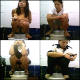 Many women piss and 3 girls shit into a public toilet in Thailand. It has no running water, so the girls pour water down the drain with a plastic container. See the "Diarrhea From Thailand" series for similar content. 187MB, MP4 file. Exactly 39 minutes.